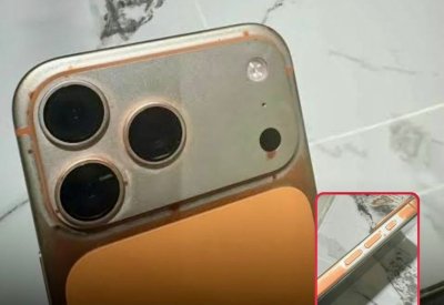 كارثة "البرتقالي": الآيفون الأغلى ثمنًا يتلاشى لونه بمسحة منديل!