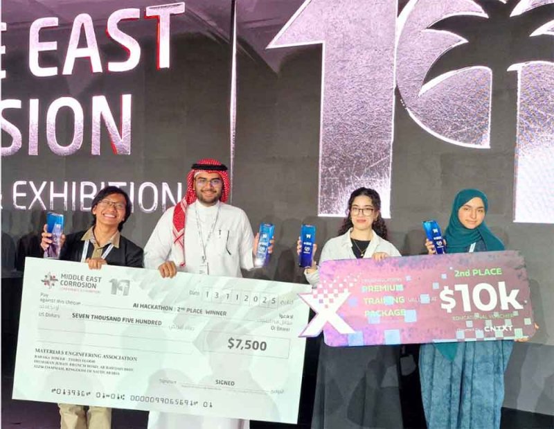 طلبة الجامعة الأمريكية بالبحرين يحرزون المركز الثاني في هاكاثون الذكاء الاصطناعي