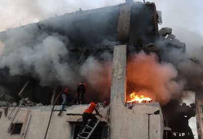 مقتل 24 فلسطينيا بضربات إسرائيلية متواصلة على قطاع غزة