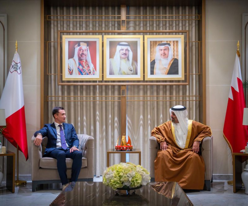 وزير المالية يستقبل وزير الاقتصاد والمشاريع والمؤسسات الاستراتيجية بجمهورية مالطا