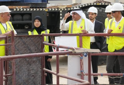 36% نسبة الإنجاز في مشروع الخط الرئيسي الناقل لمياه الصرف الصحي من مدينة حمد إلى بوري