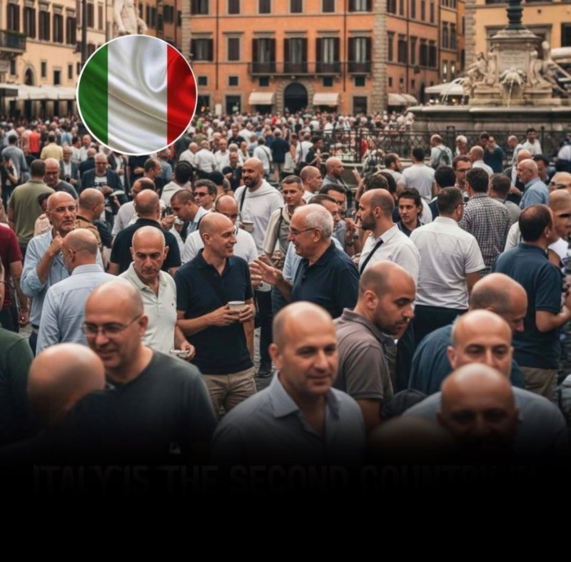 إيطاليا تثبت: الصلع هو الأناقة الجديدة!