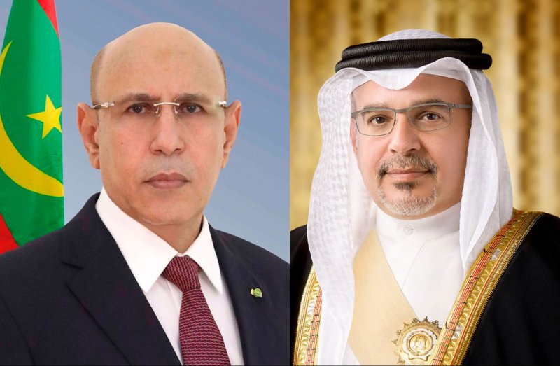 سمو ولي العهد رئيس مجلس الوزراء يهنئ رئيس الجمهورية الإسلامية الموريتانية بذكرى الاستقلال