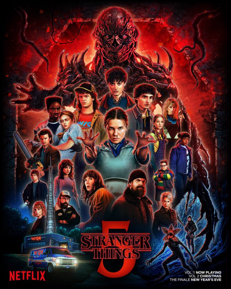 Stranger Things 5 يعطل خدمة نتفليكس بسبب الضغط!