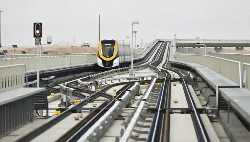 قطار الرياض يحقق رقما عالميا بوصفه أطول شبكة مترو ذاتية القيادة بالكامل