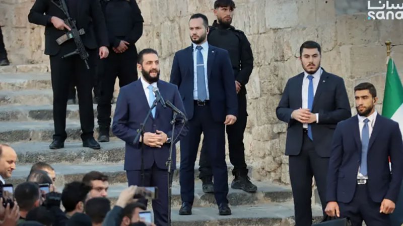 الشرع يشدد من حلب على بذل كل الجهود الممكنة لإعادة الإعمار