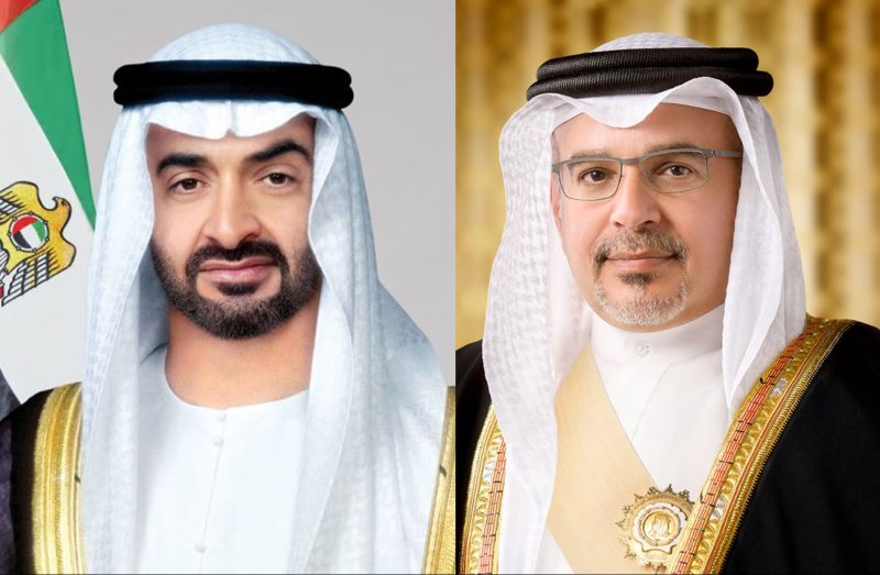 سمو ولي العهد رئيس مجلس الوزراء يهنئ سمو رئيس دولة الإمارات العربية المتحدة بذكرى اليوم الوطني
