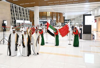 مطار البحرين الدولي يحتفي باليوم الوطني لدولة الإمارات العربية المتحدة بفعاليات ثقافية
