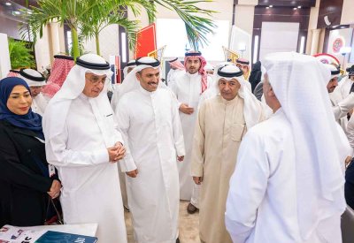 افتتاح المركز الإعلامي الخاص بالقمة الخليجية السادسة والأربعين