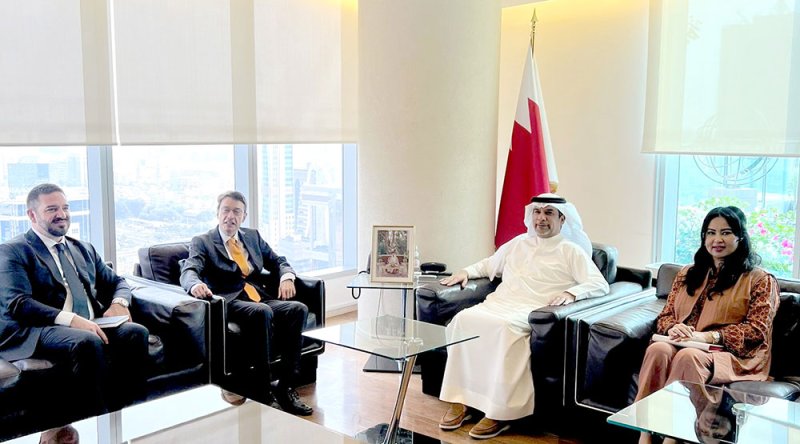 وزير النفط والبيئة يستقبل سفير جمهورية ألمانيا الاتحادية لدى مملكة البحرين