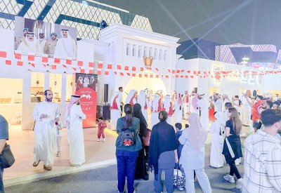 جناح البحرين في “درب لوسيل” يخطف الأنظار