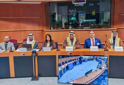 الوفد النيابي البحريني يؤكد في بروكسل أهمية تطوير الشراكات البرلمانية والأمنية والاقتصادية مع الاتحاد الأوروبي