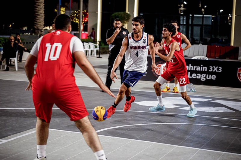نادي البحرين يتوج بلقب جولة "مراسي" الثانية في دوري كرة السلة 3×3