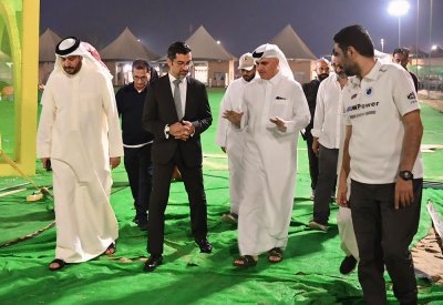 وزير "البلديات" يتفقد الاستعدادات النهائية لمعرض البحرين الدولي للإنتاج الزراعي والحيواني "مراعي 2025"