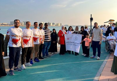 كلية البحرين الجامعية تُشارك في الماراثون البحريني لدعم ذوي الإعاقة لتعزيز رسالتها المجتمعية