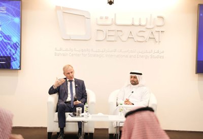 السفير البلجيكي يحاضر في مركز "دراسات" حول تعزيز النظام الدولي القائم على القواعد
