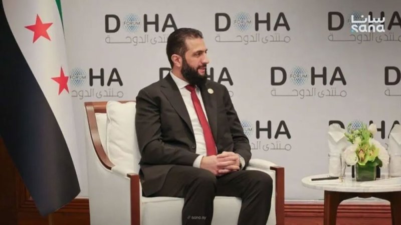 الشرع: سعي إسرائيل لإقامة منطقة عازلة يدخل سوريا في مكان خطر