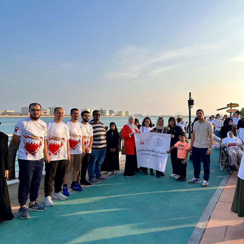 كلية البحرين الجامعية تُشارك في الماراثون البحريني لدعم ذوي الإعاقة لتعزيز رسالتها المجتمعية