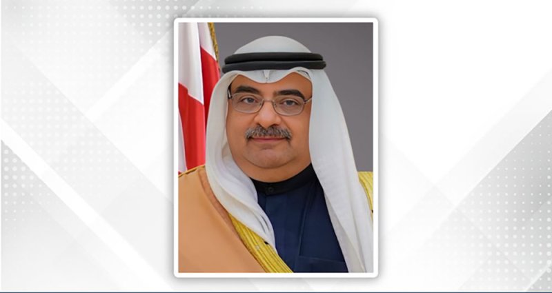 سمو ولي العهد رئيس الوزراء يتلقى برقية تهنئة من سمو الشيخ سلمان بن خليفة بن سلمان