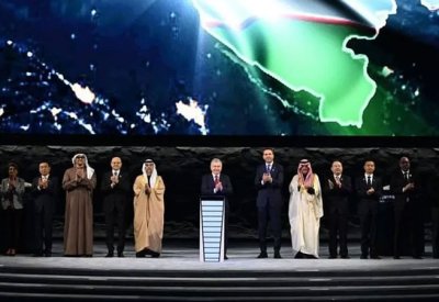 رئيس أوزبكستان يشهد تدشين مشروع للطاقة طورته "مصدر"
