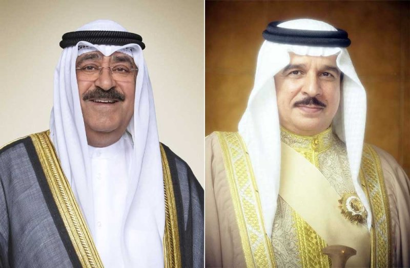جلالة الملك المعظم يتلقى رسالة شكر خطية من سمو أمير دولة الكويت