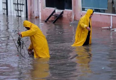 سيول جارفة تجتاح العراق وتغلق طرقاً.. ووفاة 2 بالسليمانية