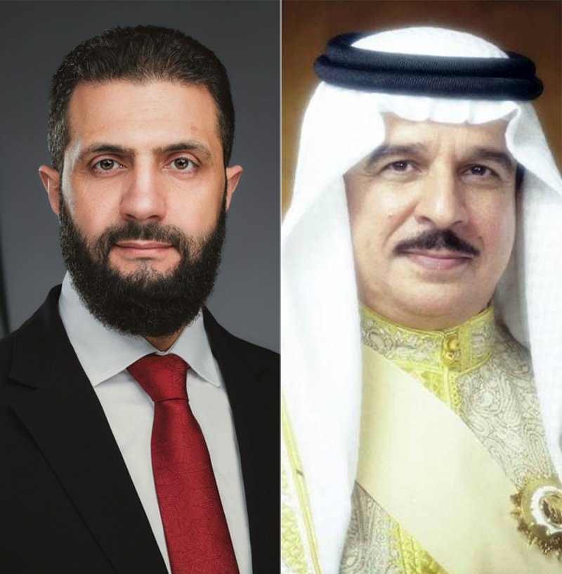 الملك المعظم يهنئ رئيس الجمهورية العربية السورية بذكرى يوم التحرير
