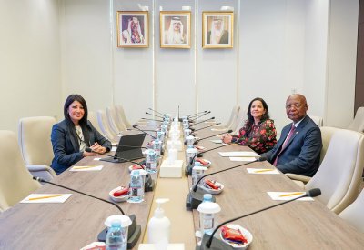 الظاعن تبحث مع السفير الأنغولي تعزيز التعاون البرلماني