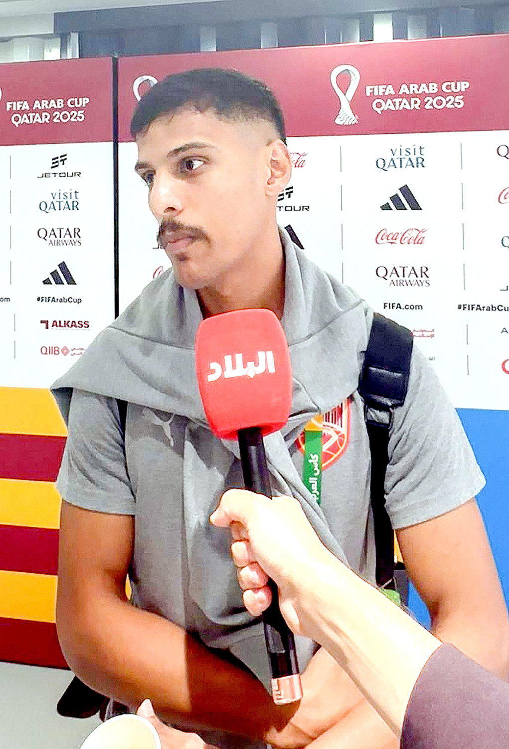 محمد عادل لدى حديثه لـ “البلاد سبورت”