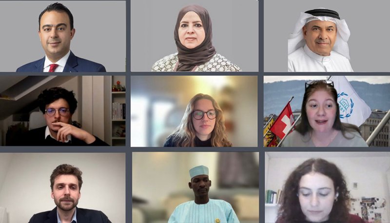 "الشعبة البرلمانية" تُشارك في ندوة افتراضية للاتحاد البرلماني الدولي حول الجهود البرلمانية في مجال نزع السلاح وإحلال السلام
