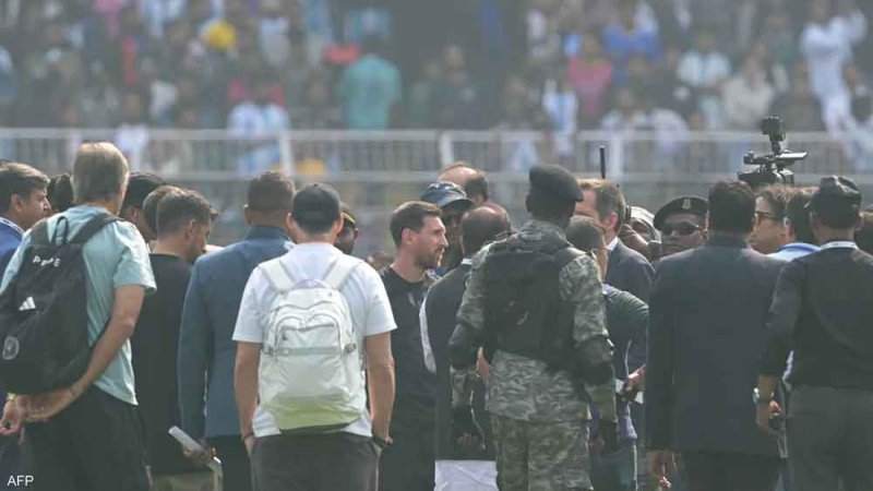 ميسي في الهند.. جولة تاريخية تتحول إلى كارثة وطنية وعنف