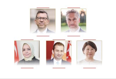 سفراء يهنئون البحرين بأعيادها الوطنية ويشيدون بمكانتها الإقليمية والدولية