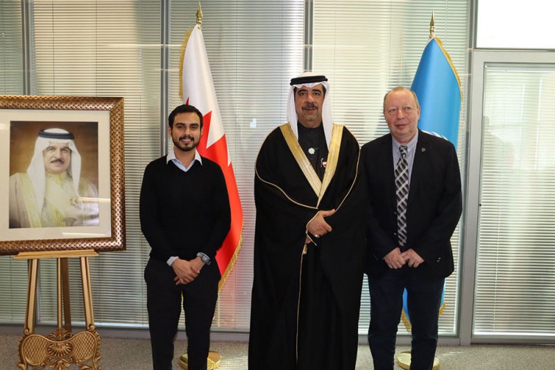 البعثة الدائمة لمملكة البحرين لدى مكتب الأمم المتحدة والمنظمات الدولية الأخرى بجنيف تقيم حفلًا بمناسبة احتفال المملكة بأعيادها الوطنية