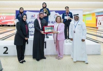 بطولة المرأة الأولى للبولينج تختتم بنجاح لافت وتتويج زكية المعمري باللقب