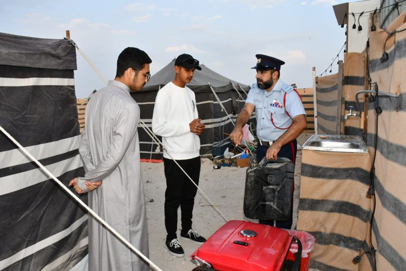 الإدارة العامة للدفاع المدني تطلق حملة توعوية لتعزيز السلامة العامة تزامنا مع موسم البر