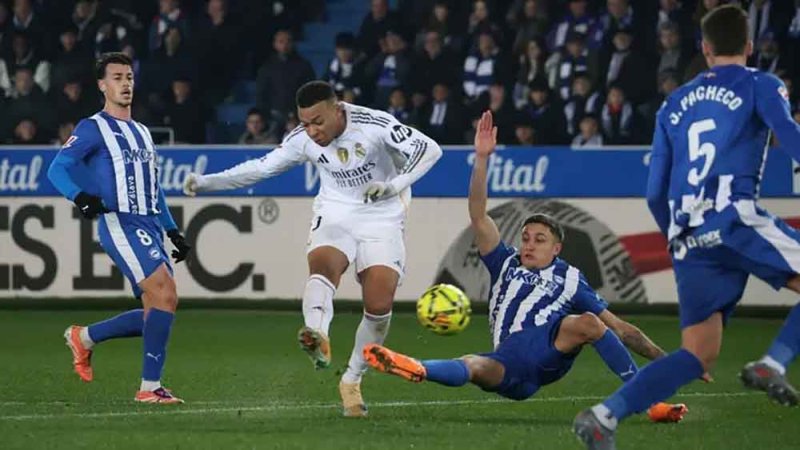 ريال مدريد ينجو من ألافيس.. وألونسو يتنفس