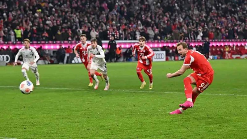كين ينقذ بايرن من خسارته الأولى في الدوري الألماني