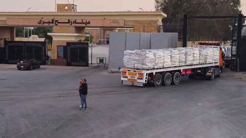 الاتحاد الأوروبي: المعونات الإنسانية لغزة مكدسة عند معبر رفح