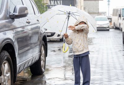 أمطار الخير على مملكة البحرين