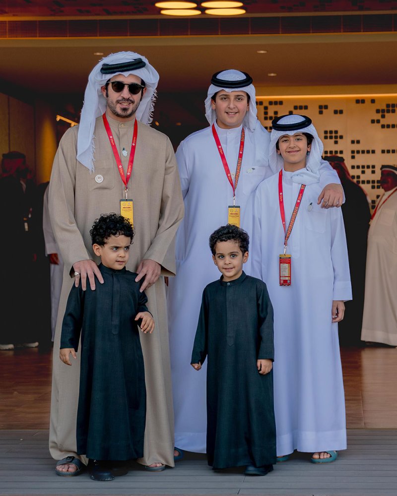 نخبة الجياد تتنافس على كؤوس سمو الشيخ خالد بن حمد وأنجاله في مهرجان العيد الوطني