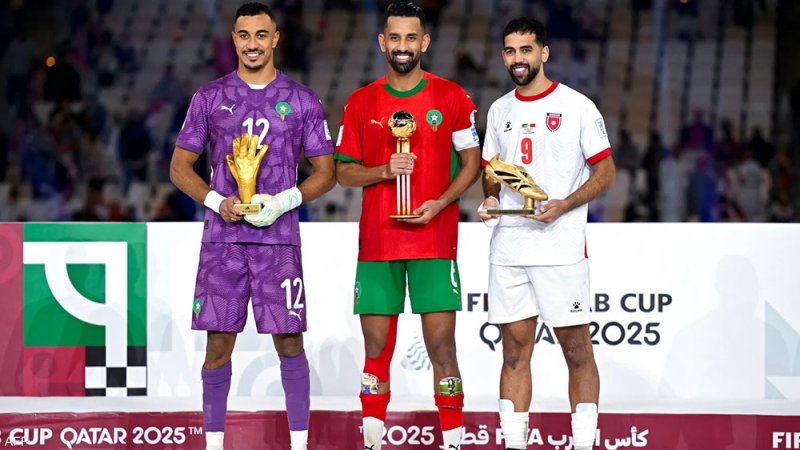 إعلان الفائزين بجوائز "كأس العرب".. والمغرب يواصل تفوقه
