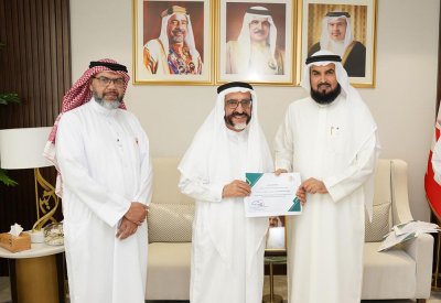 سعادة رئيس الأوقاف السنية يكرّم الفائزين في المسابقة العلمية الأولى