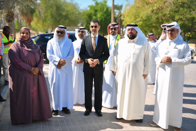 وزير شؤون البلديات والزراعة: إنجاز 60% من تطوير حديقة الكازينو في المحرق