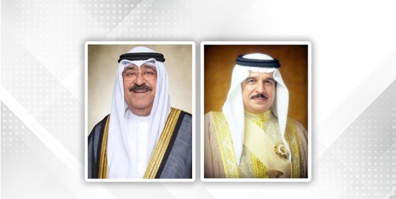 جلالة الملك المعظم يهنئ أمير دولة الكويت بذكرى توليه مقاليد الحكم