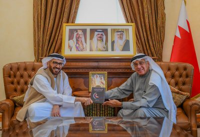 مستشار جلالة الملك لشؤون الإعلام يستقبل نائب رئيس مجلس أمناء مركز الإمارات للدراسات والبحوث الاستراتيجية