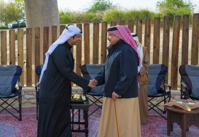 جلالة الملك المعظم يستقبل وزير الإعلام والثقافة ووزير الدولة لشؤون الشباب بدولة الكويت الشقيقة