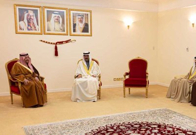 سمو محافظ الجنوبية يستقبل السفير السعودي لدى البحرين