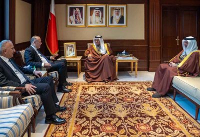 وزير الخارجية يستقبل سفير دولة فلسطين لدى المملكة المتحدة
