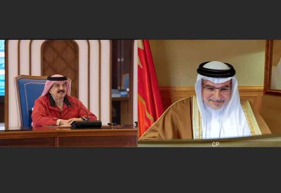 جلالة الملك المعظم القائد الأعلى للقوات المسلحة يشهد ختام التمرين الوطني الافتراضي "عزم الوطن 1" في مقر الأمانة العامة لمجلس الدفاع الأعلى