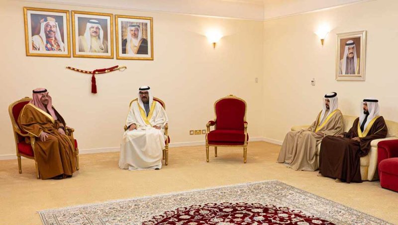 سمو محافظ الجنوبية يستقبل السفير السعودي لدى البحرين